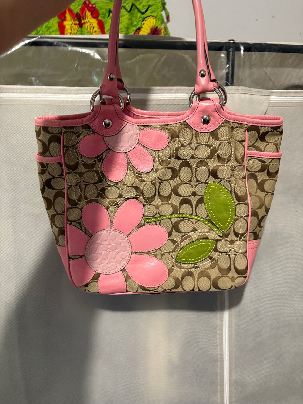 Coach signature bleecker daisy tote
